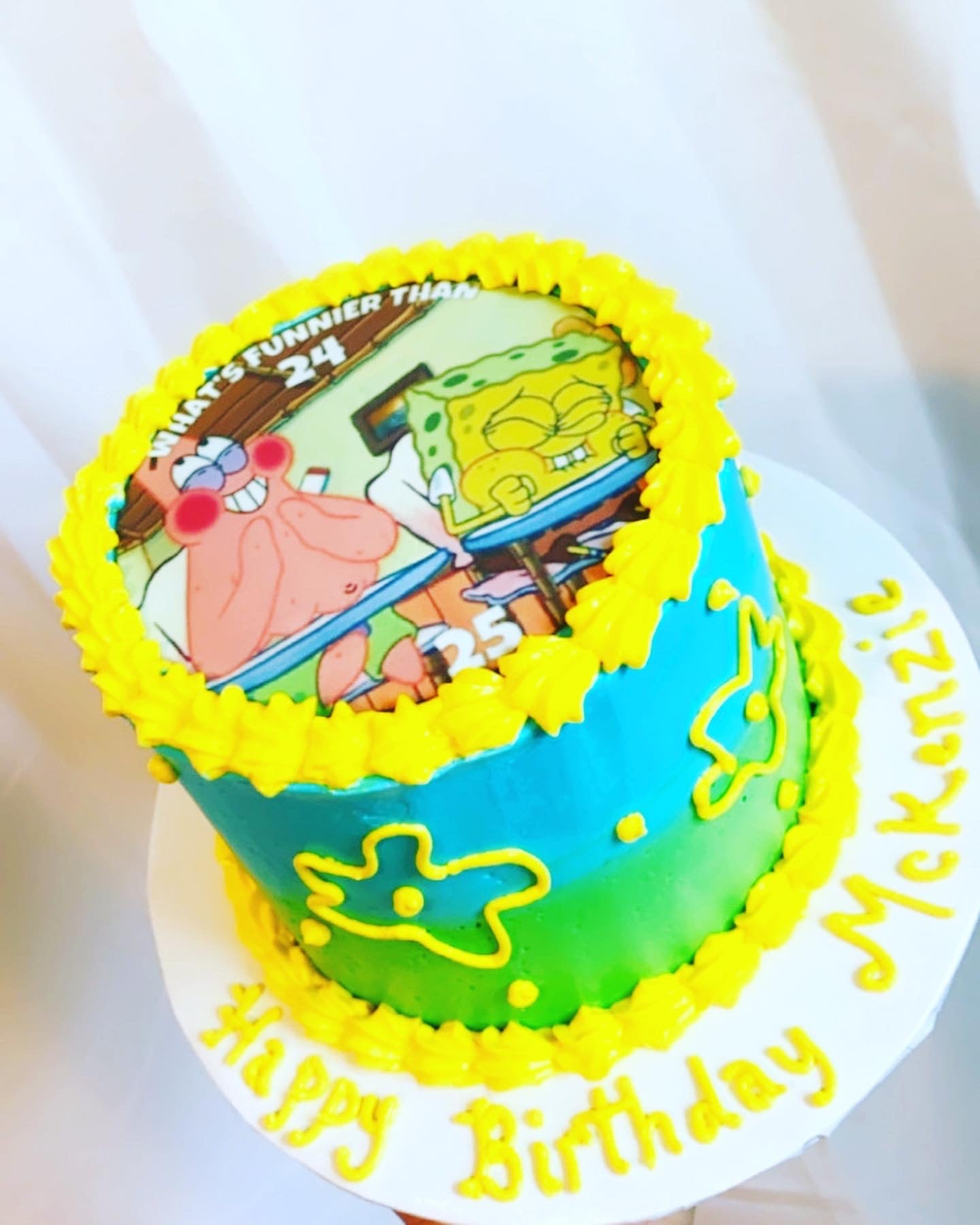 Order SpongeBob Themed Bday Cakes | Gurgaon Bakers